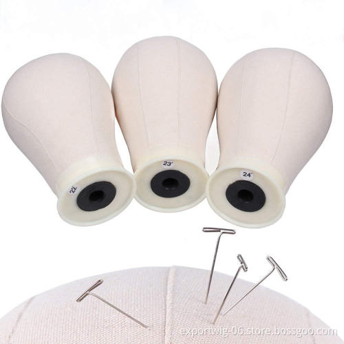 Wig Head Cork Canvas Block  Mannequin Head  Blocks For Wigs Making Weft Wig Display Style Styling Manikin  Durable and Sturdy